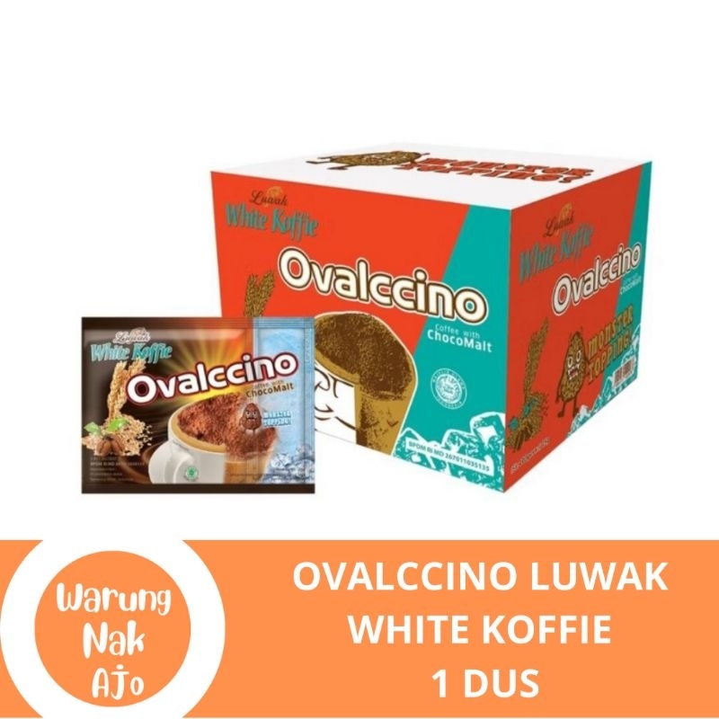 

OVALCCINO LUWAK WHITE KOFFIE 1 DUS