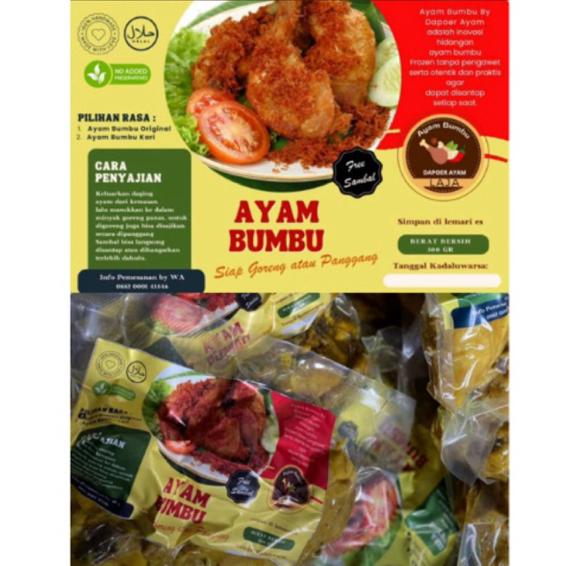 

FROZEN FOOD DAPOER AYAM LAJA
