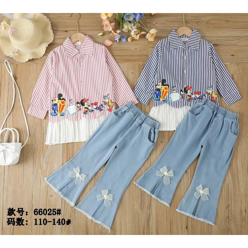 Setelan Anak Perempuan Import_OneSet Anak Perempuan Import