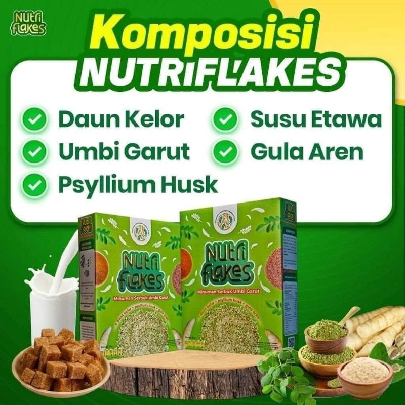 

Nutrifakes Nutriflakes Minuman Serbuk Ummi Garut