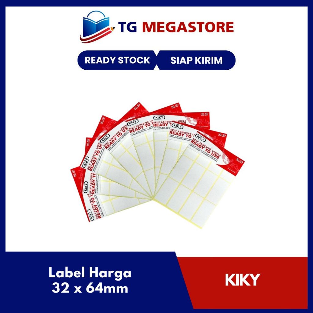 

Label Harga Kiky No.103 (32 x 64mm)
