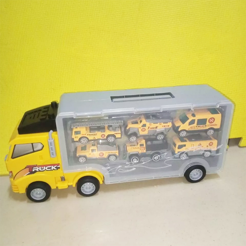

Mainan Mobil Mobilan Mainan Truk Mainan Mobil Container Mainan Anak Alloy Mobil Box Mainan