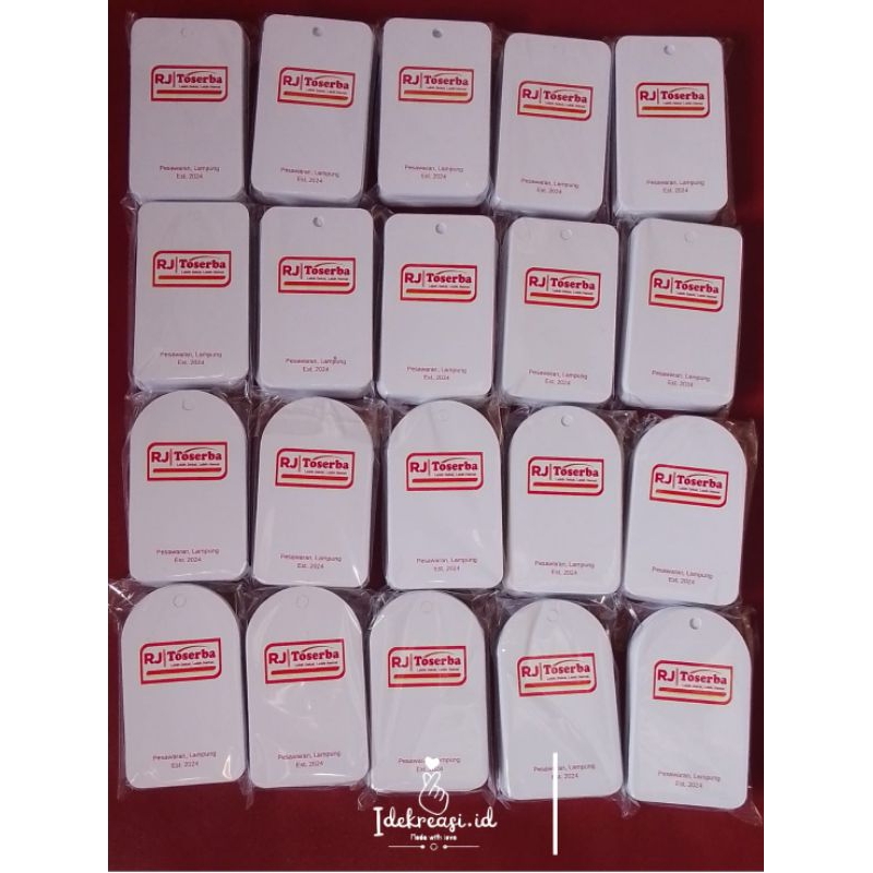 

Label / Hang Tag / Hangtag Produk (Bisa Custom)