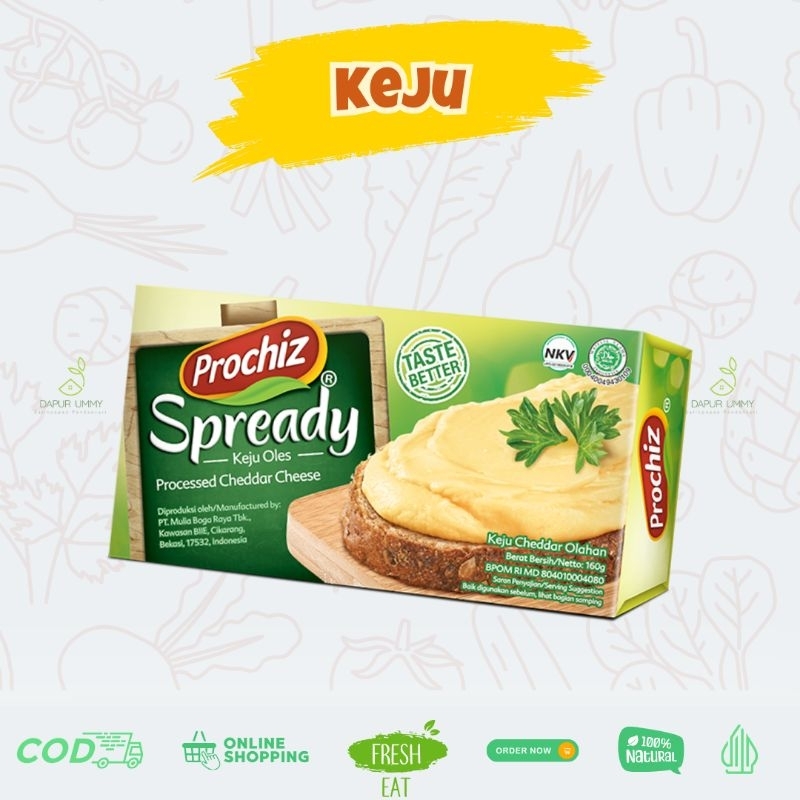 

PROCHIZ | Keju Prochiz Spready 160g