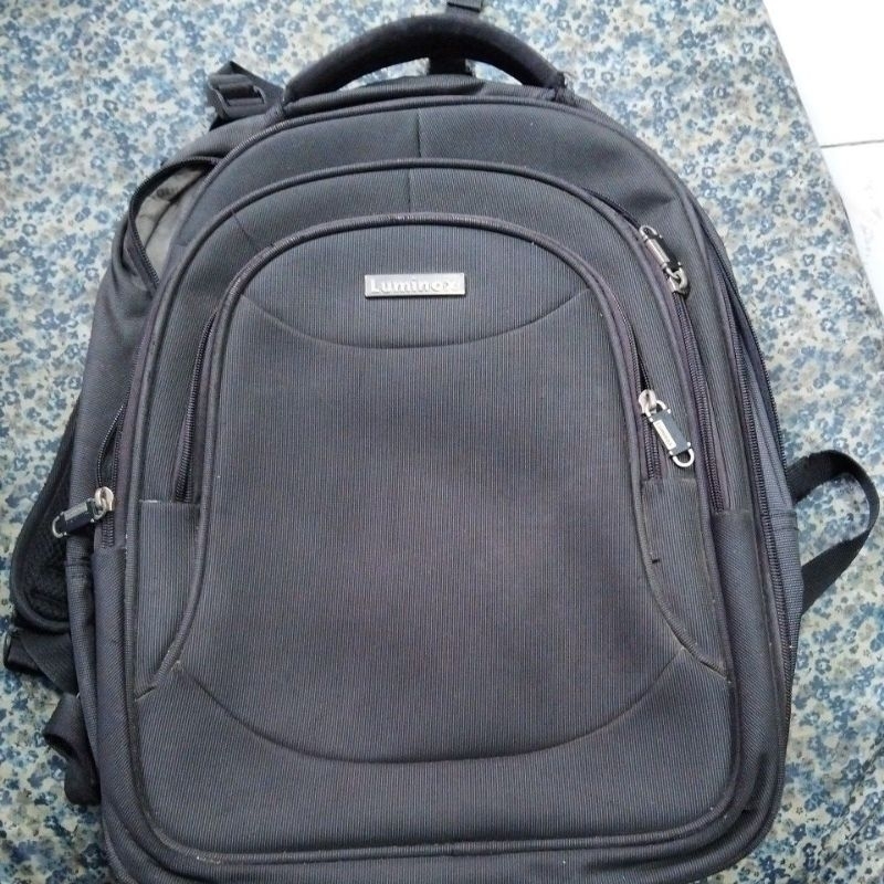 Tas Luminox Hitam Besar Preloved