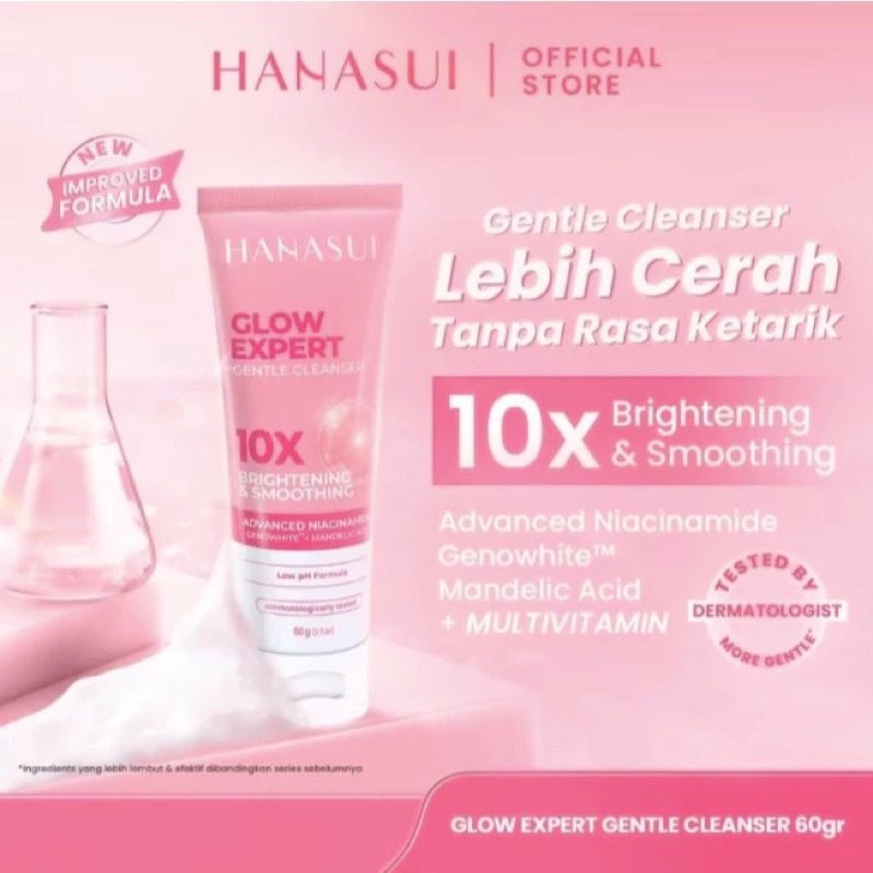 ❤️larissacosmetic❤️FACIAL WASH HANASUI 60 g