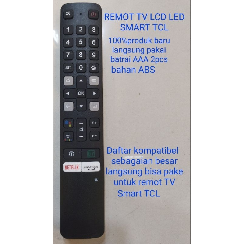 REMOT REMOT TV LCD LED SMART TCL