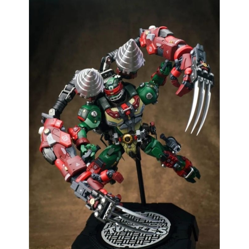 Action Figure Diecast Heat Boys Raphael TMNT