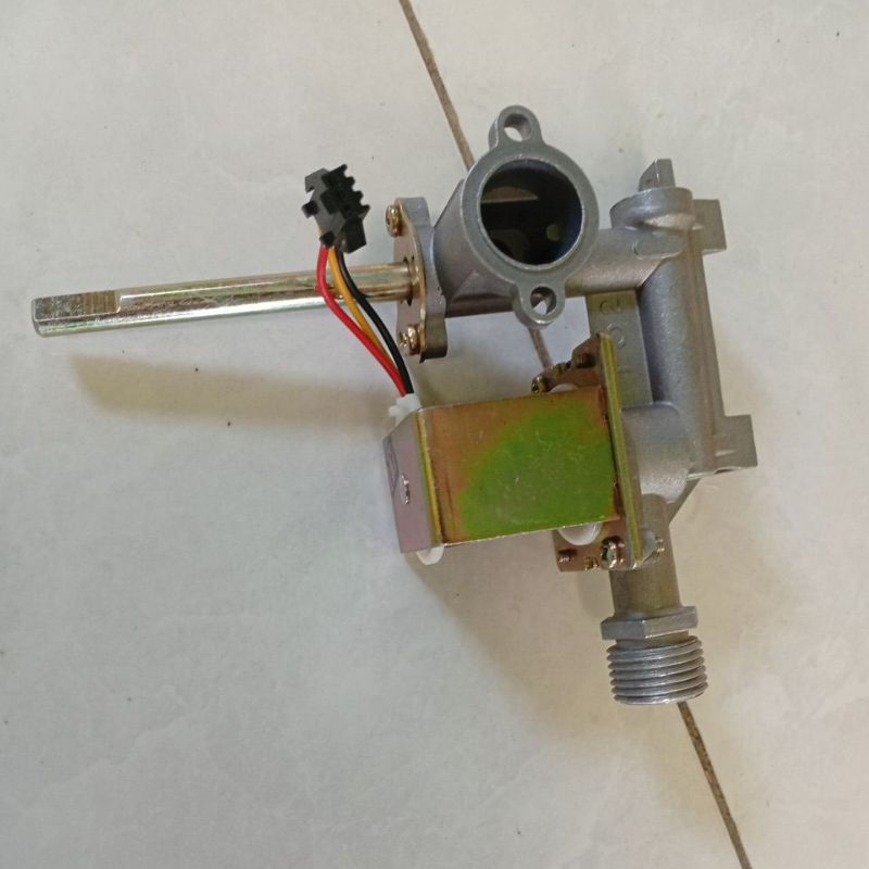 inlet gas water heater +valve gas