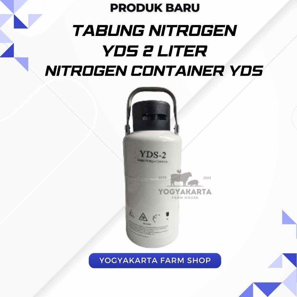 Kontainer Nitrogen 2 Liter - YDS 2 Tabung Nitrogen Cair