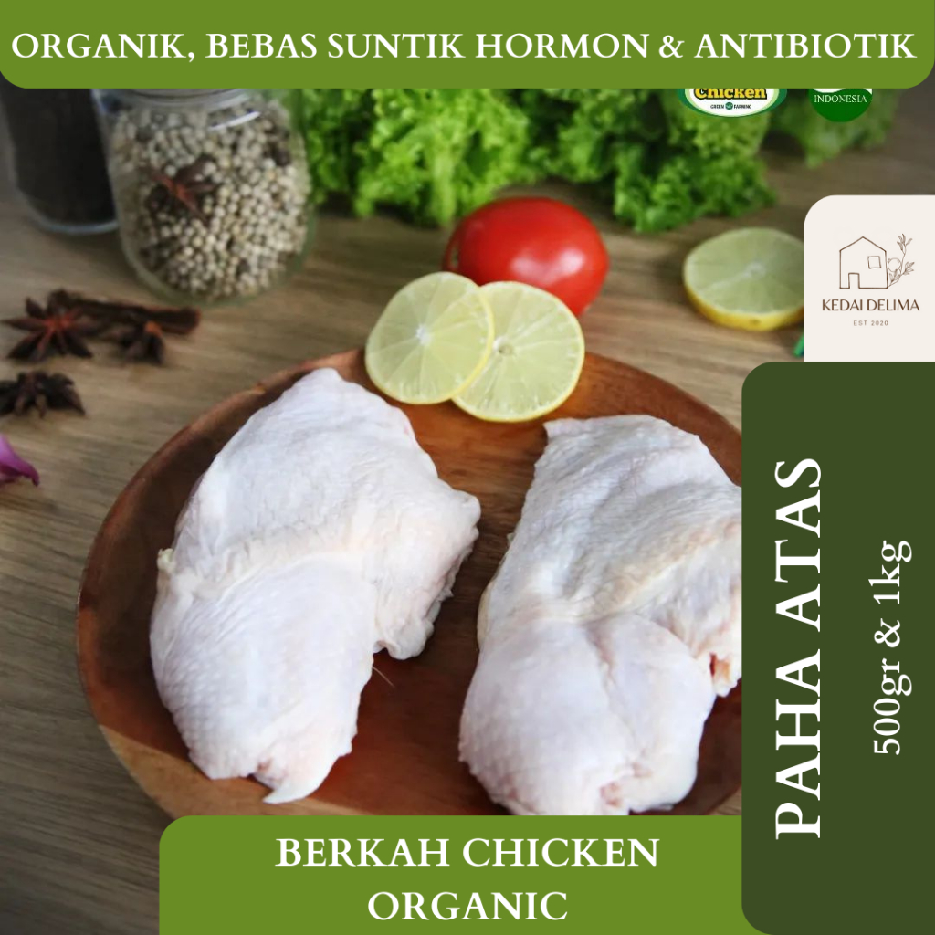 

PAHA ATAS AYAM BERKAH CHICKEN ORGANIK SERANG CILEGON