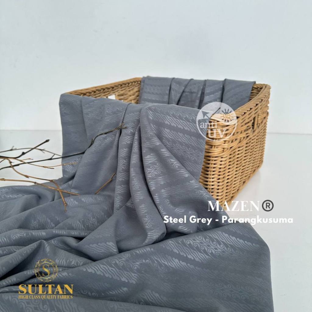 Kain Abaya Sultan Mazen Emboss PARANGKUSUMO