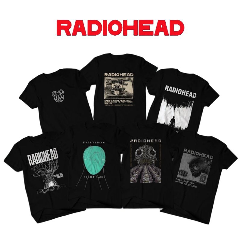 KAOS MUSIK BAND LUAR RADIOHEAD // KAOS BAND LEGEND // KAOS DISTRO ORIGINAL