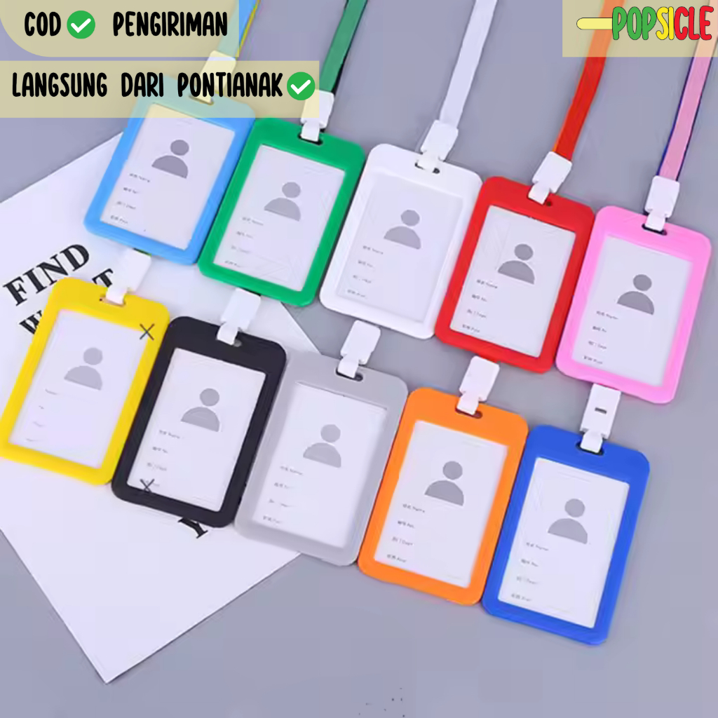 

Name Tag Flashee PP ID Card Holder PP Lanyard PP Gantungan Kartu Nama Panitia