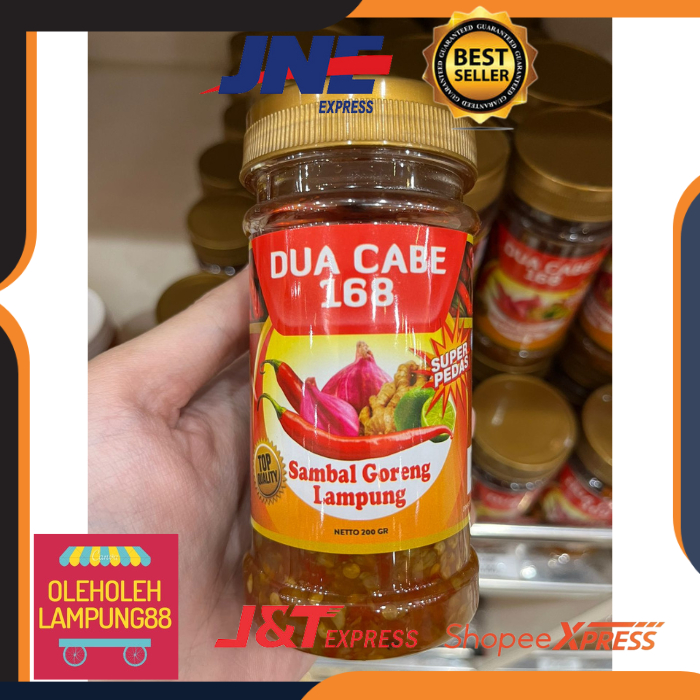 

Sambal Goreng Dua Cabe 168 Sambal Botol Asli Lampung Sambal Goreng 168 Dua Cabai Oleh Oleh Lampung