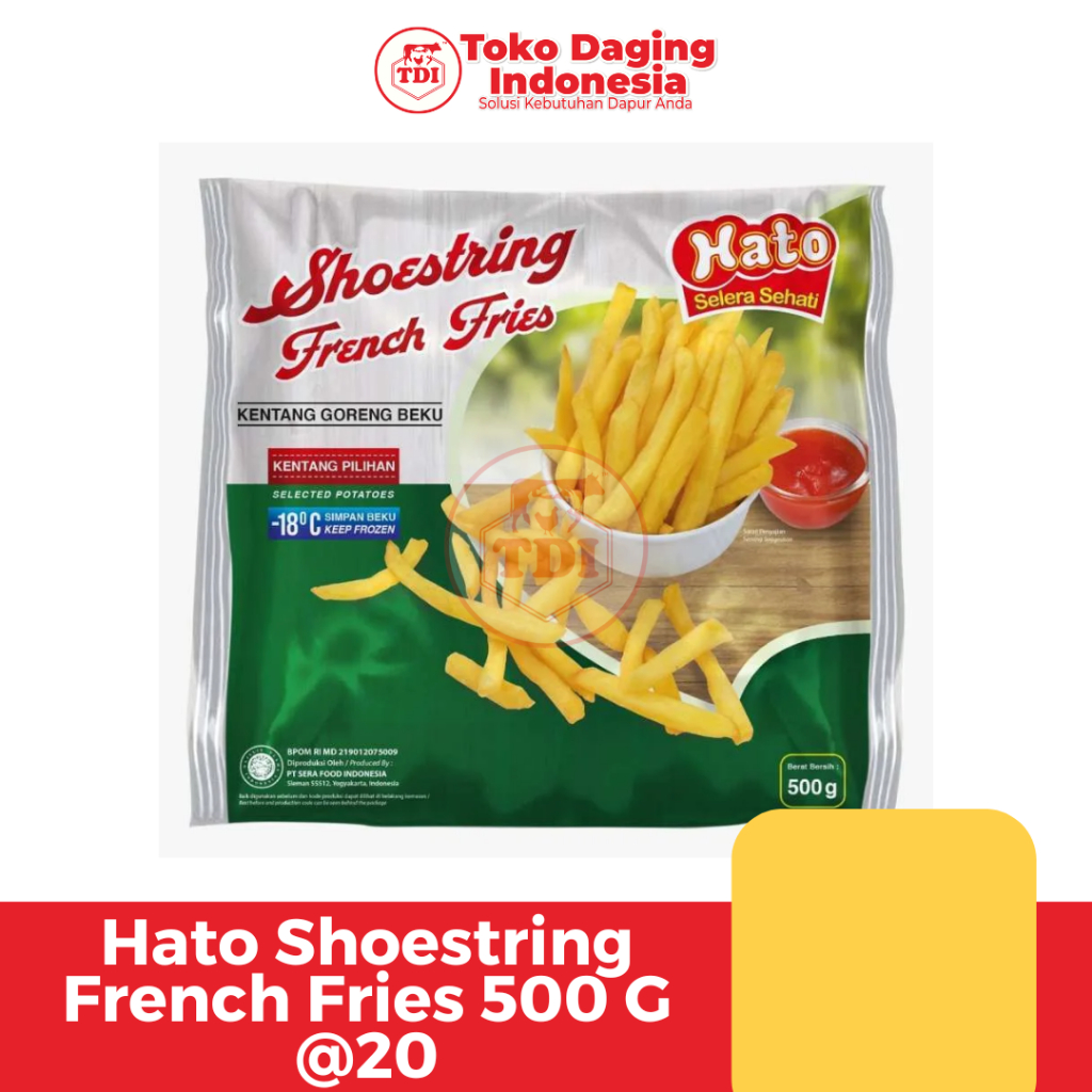 

Hato Shoestring French Fries 500 G @20