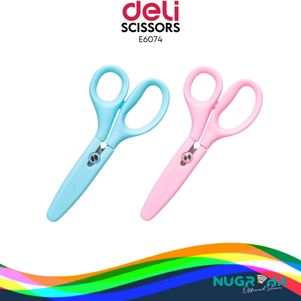 

DELI 6074 GUNTING SCICCORS PEMOTONG 145 MM 5 2/3 INCH