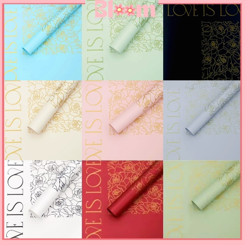 

Kertas Buket Bunga Cellophane Flower Wrapping Valantine Kertas Kado Bouquet KB6165