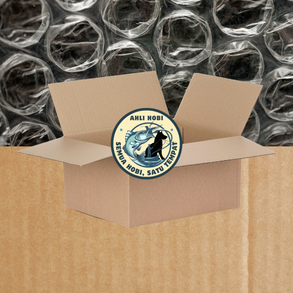 

Packing Kardus + Bubble Wrap - Ahli Hobi