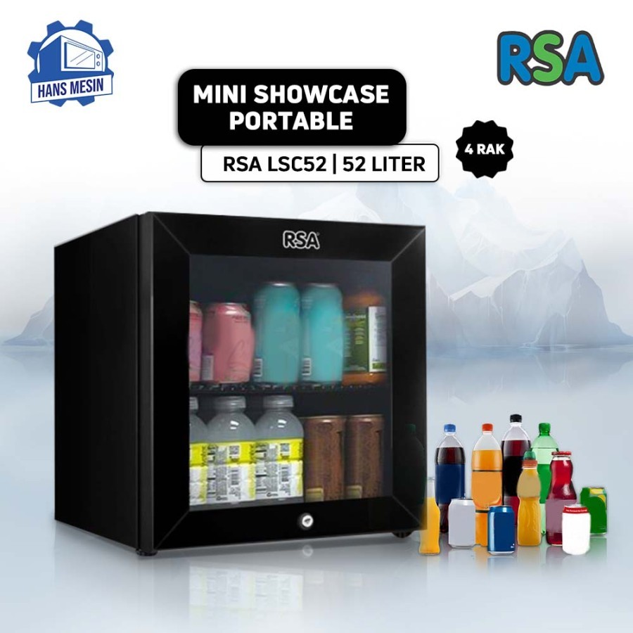 MINI CHILLER (RSA) LSC-52 / MINI SHOWCASE PORTABLE