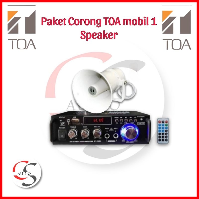 Paket Speaker Toa Mobil 15watt Multi Fungsi