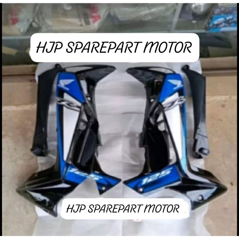 Paketan Full Bodi depan Sayap Body Depan dek bodi depan sayap depan kanan kiri Supra x 125 old lama 