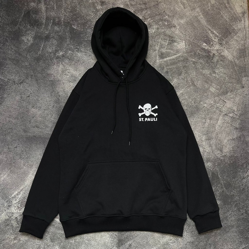 Bentala - Hoodie ST.PAULI Premium / Sweater Hoodie ST Pauli Basic Logo / Jaket Hoodie ST Pauli Full 