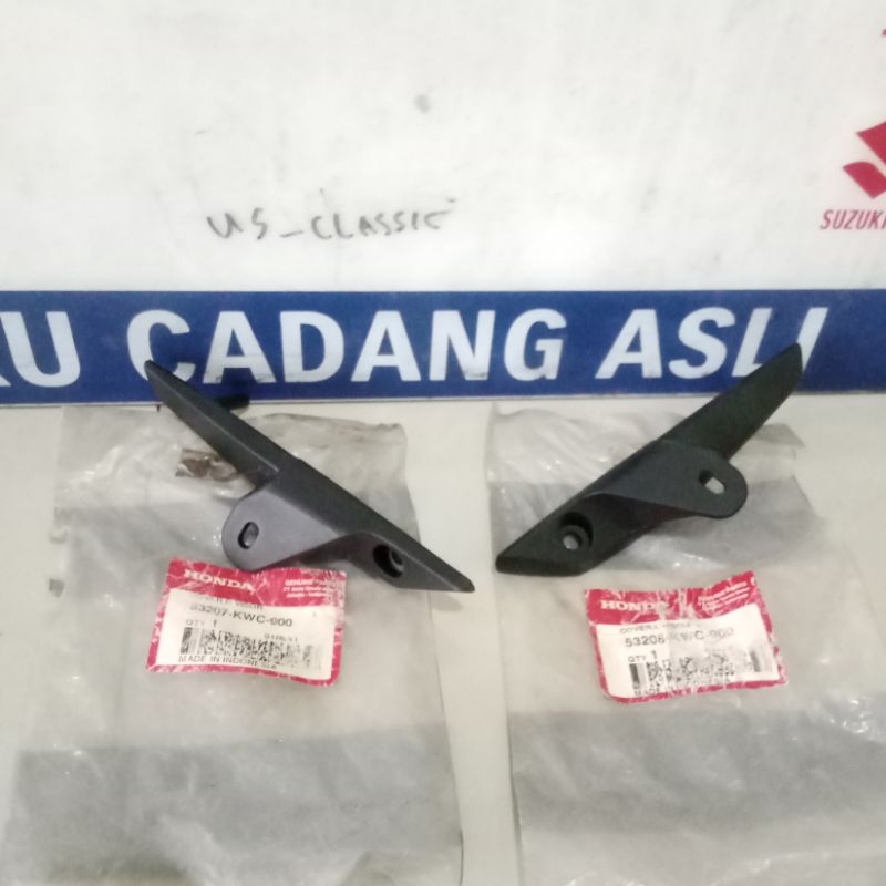 Breket Bracket Dudukan Visor Plat Nomor Honda CS1 CS 1 125 Original