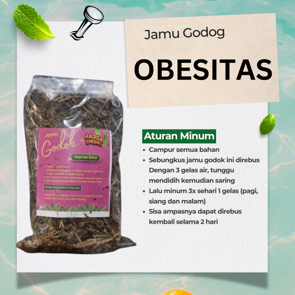 

JAMU GODOK OBESITAS MENGATASI OBESITAS HERBAL
