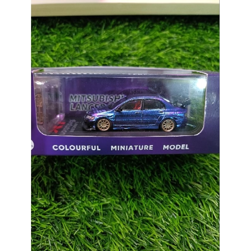 Colourful Miniatur CM model Mitsubishi Lancer Evo IX
