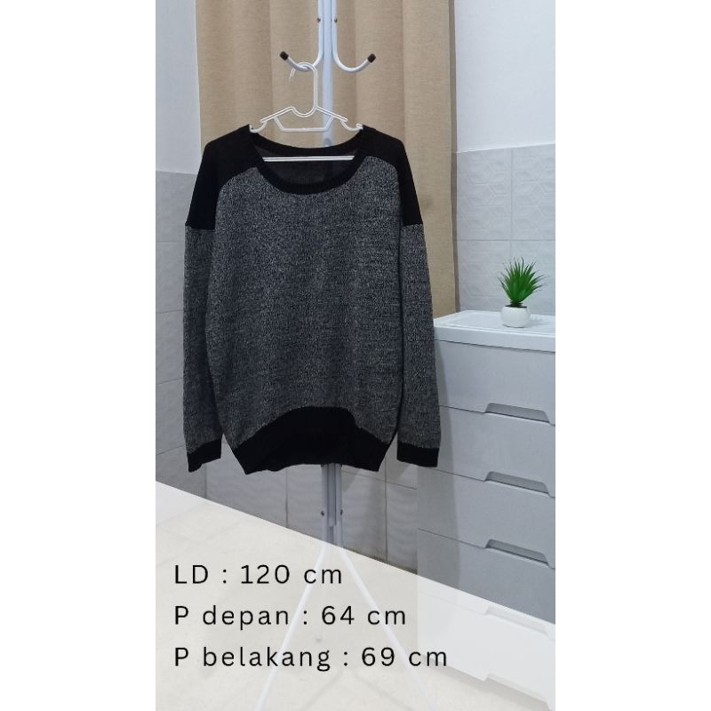 Blouse Rajut / Atasan Rajut - INGNI (preloved)