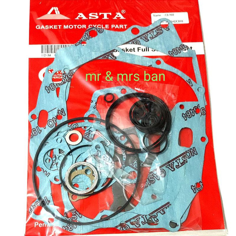 Paking full set CB 100 asta