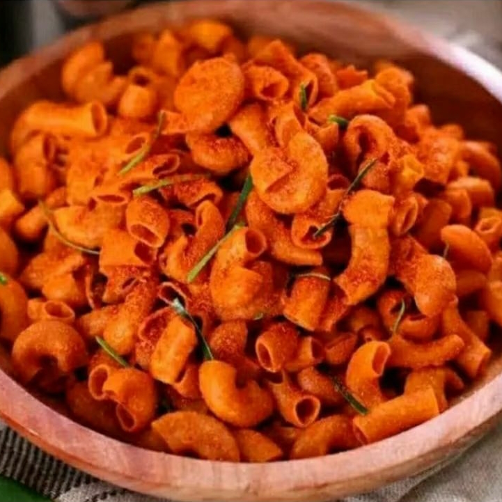 

Makroni Bantat Pedas Gurih Renyah 1 Kg
