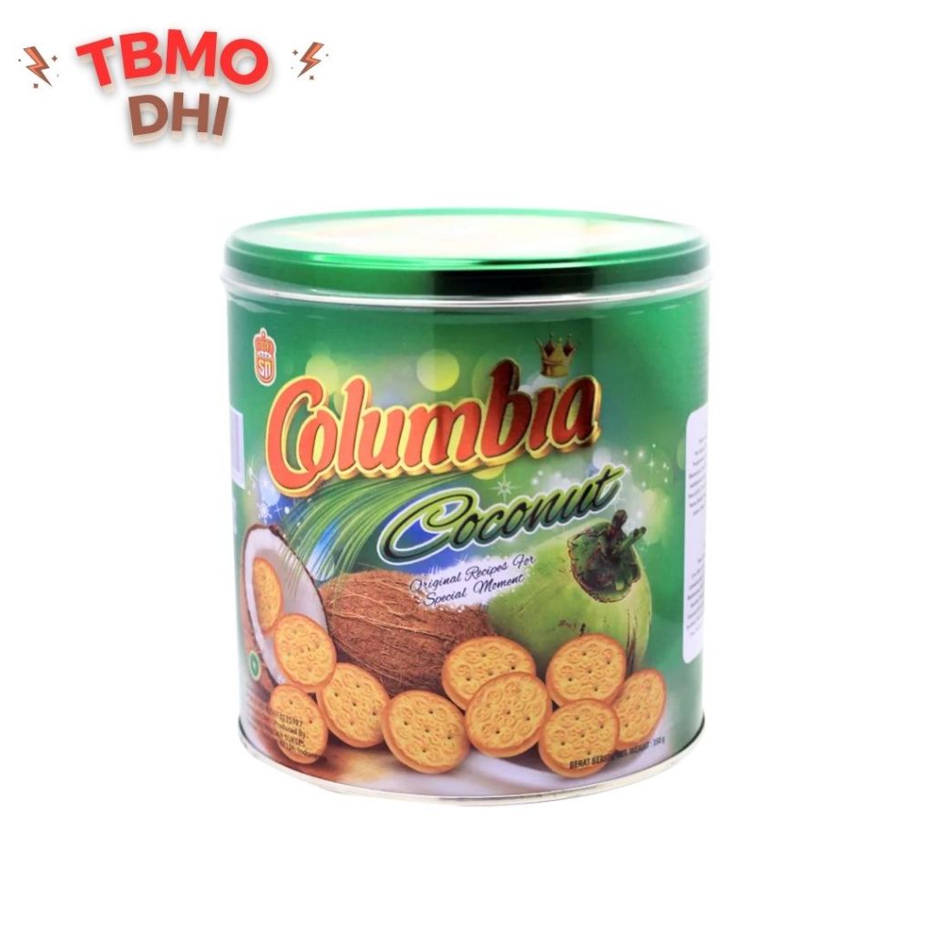 

TBMO Biskuit Columbia Choconut Tin 300gr / Kue Lebaran