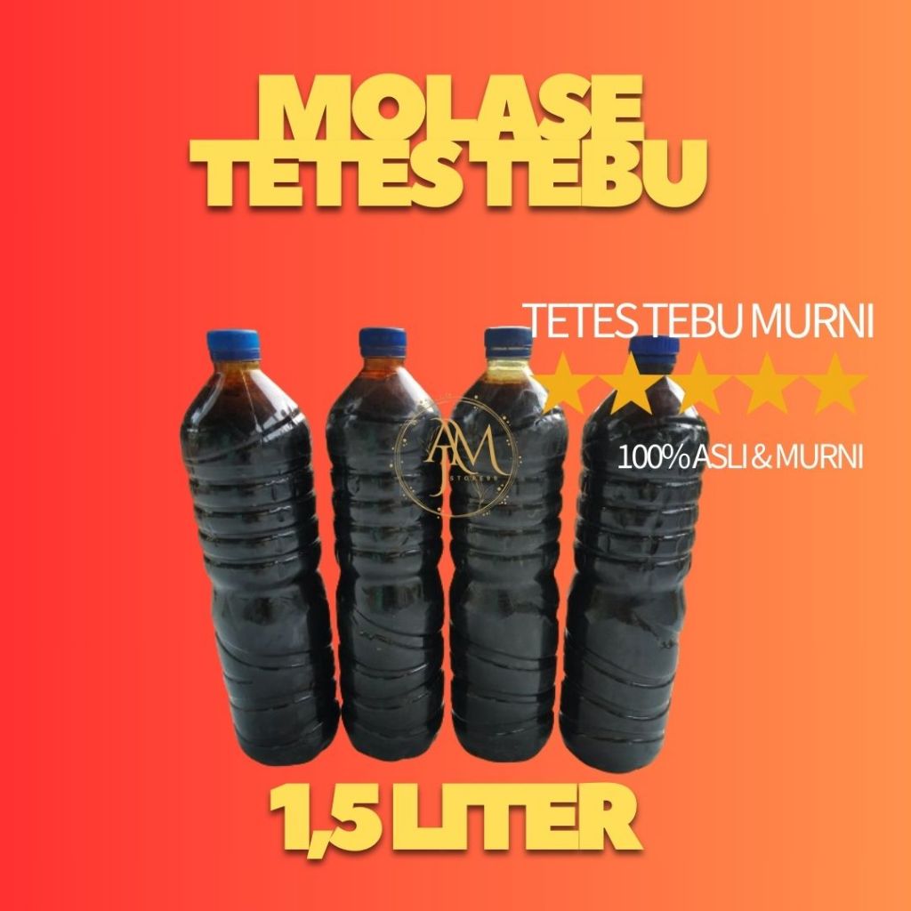 Molase Tetes Tebu Murni 1.5 Liter