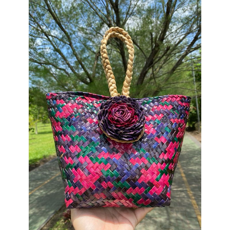 TAS PURUN ANYAMAN KHAS KALIMANTAN SELATAN 0063