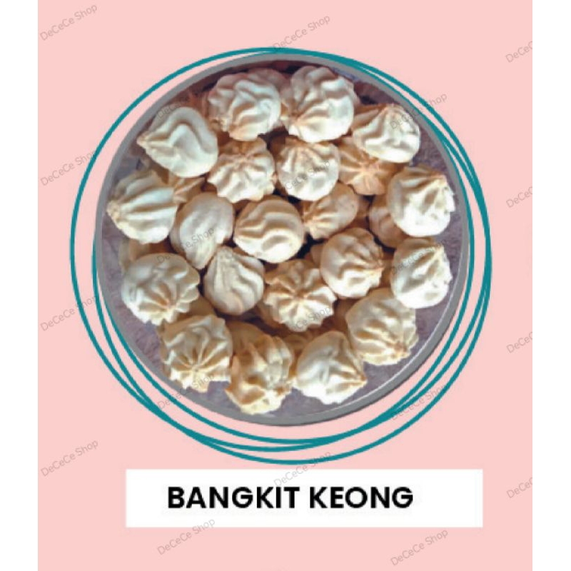 

Cookies Bangkit Keong Santan Susu | Kue Bangkit Santan | DeCeCe Shop