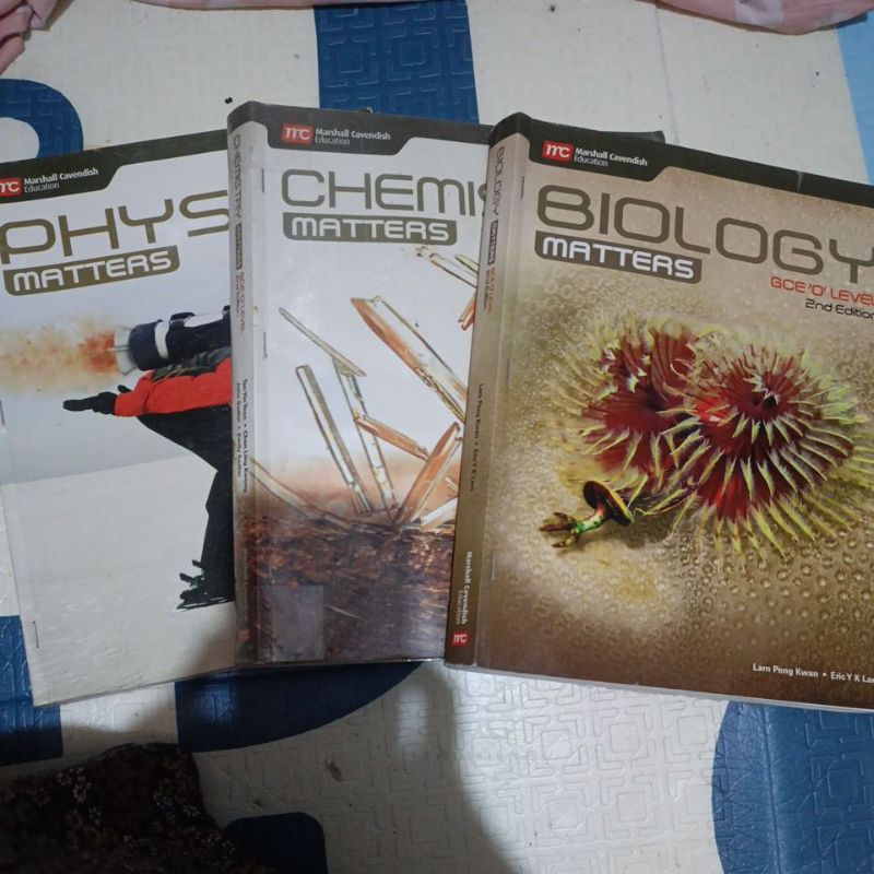 marshall cavendish physics chemistry biology matters