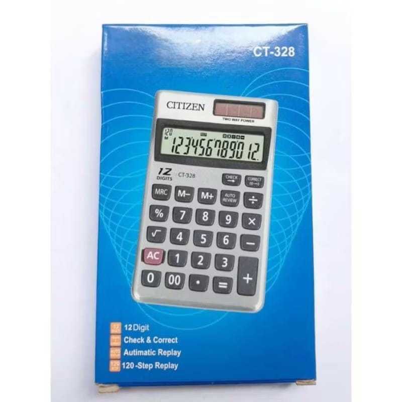 

KALKULATOR SDC 328 - KALKULATOR 12 DIGIT MINI CT