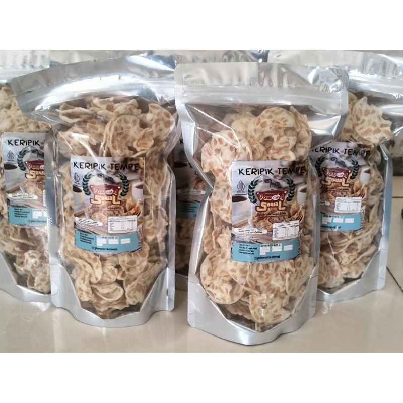 

kripik tempe sagu pawon sawal