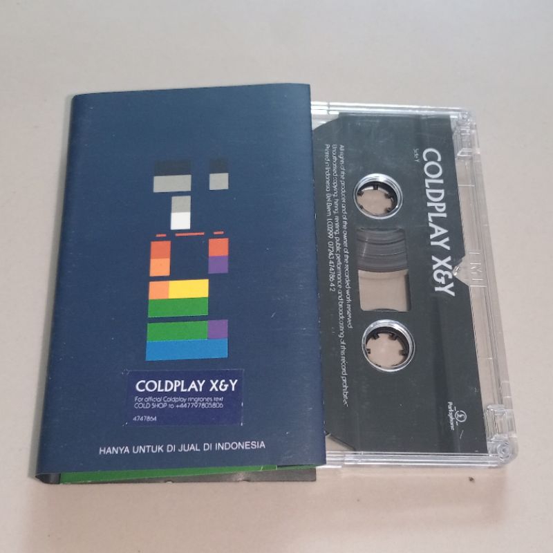 Kaset Coldplay - X&Y