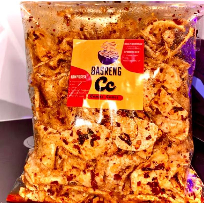 

Basreng cc pedas daun jeruk / bakso goreng viral isi 500gr