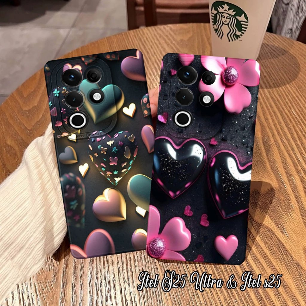Case hp Itel S25 Ultra Itel s25 - Softcase Itel S25 Ultra - Fashioncase Itel S25 Ultra  (RJPRO3861)