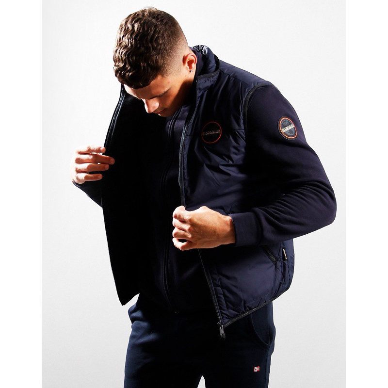 Napapijri Dalen Vest Jacket In Navy