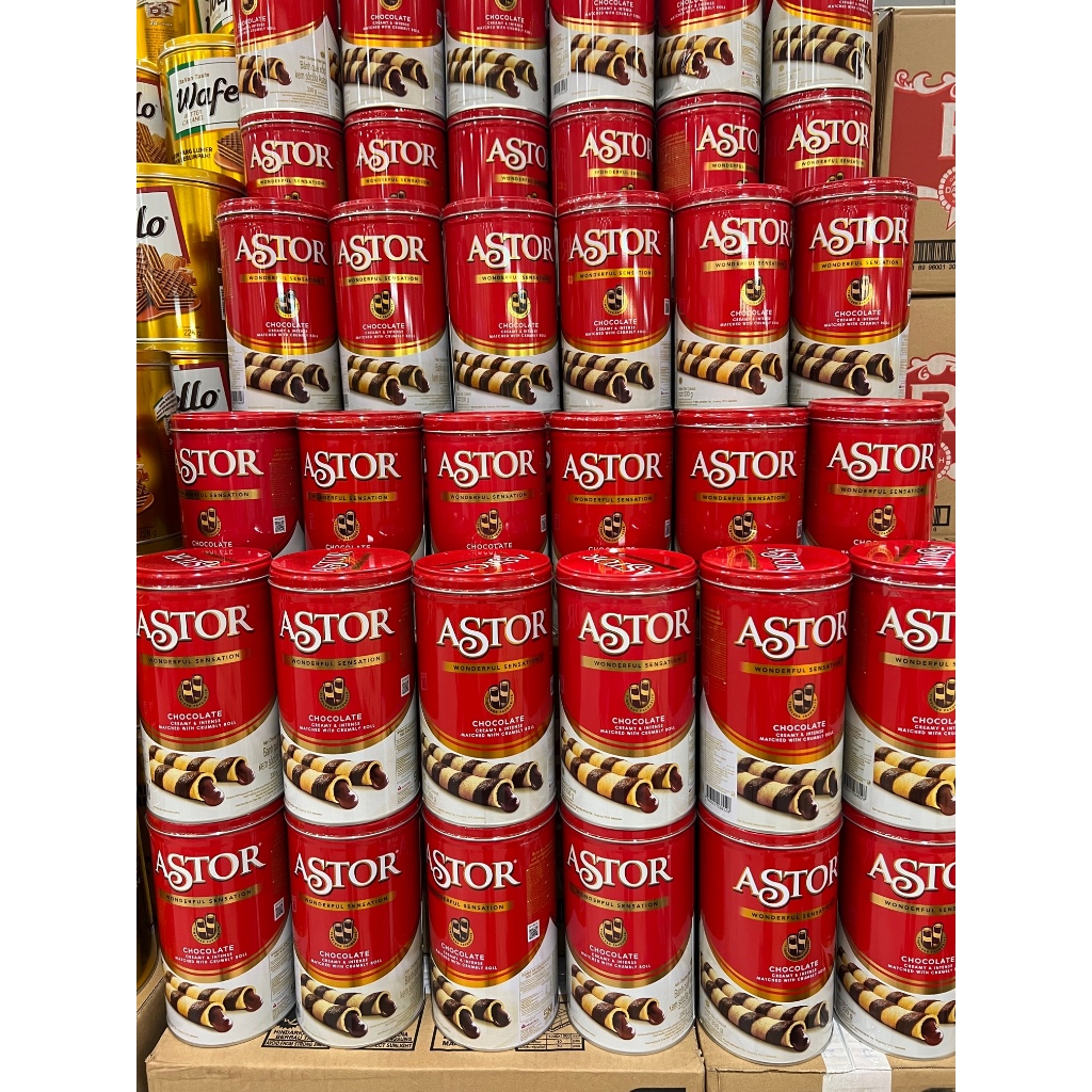 

Astor Wafer Stick Double Coklat Kaleng 330 gr