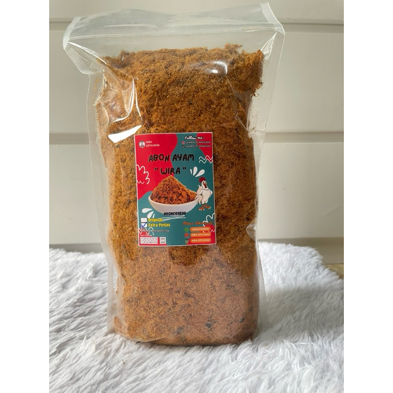 

Abon Ayam Extra Pedas - 1 Kg