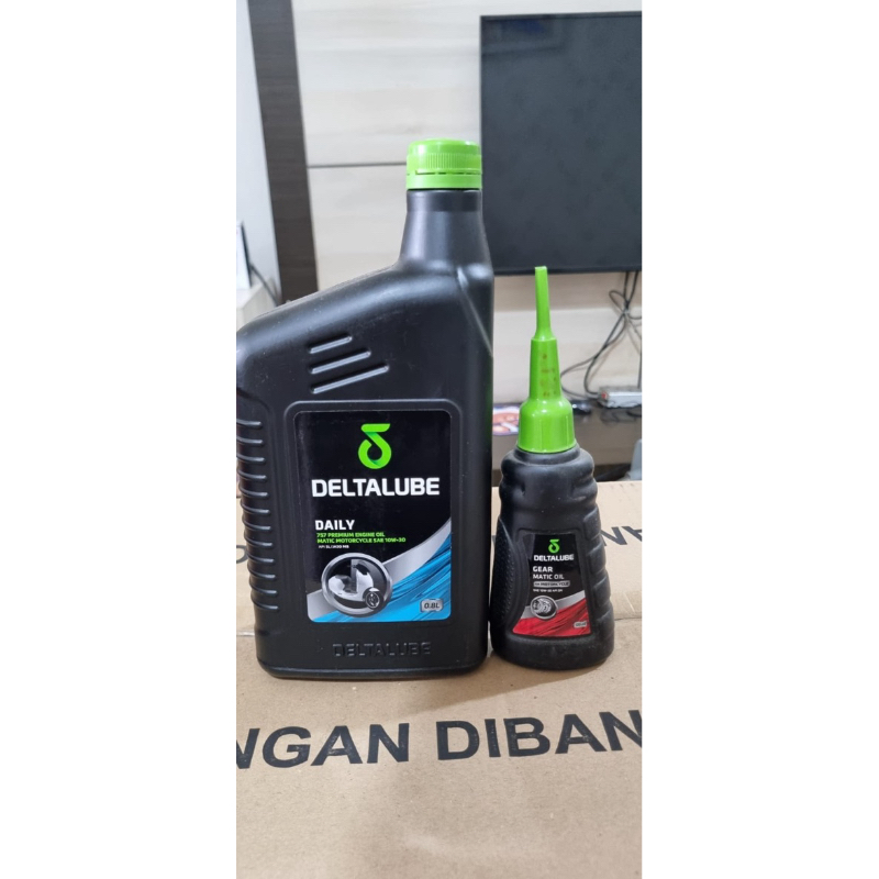 OLI DELTALUBE MATIC DAILY (0.8Liter) & OLI GEAR MATIC DELTALUBE (120ml)