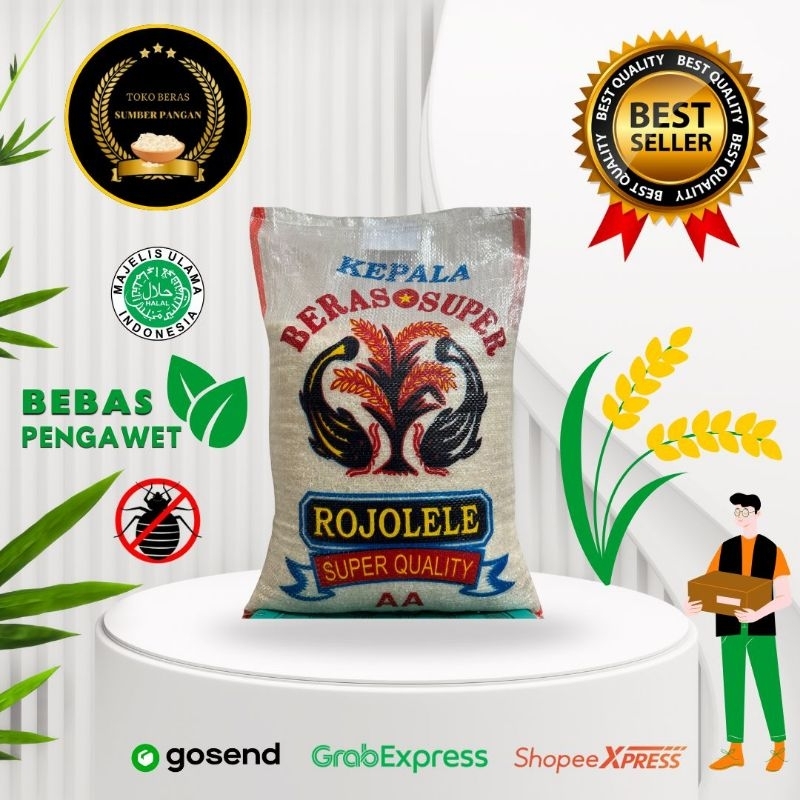 

Beras Rojolele Super Quality 5Kg 10Kg 20Kg