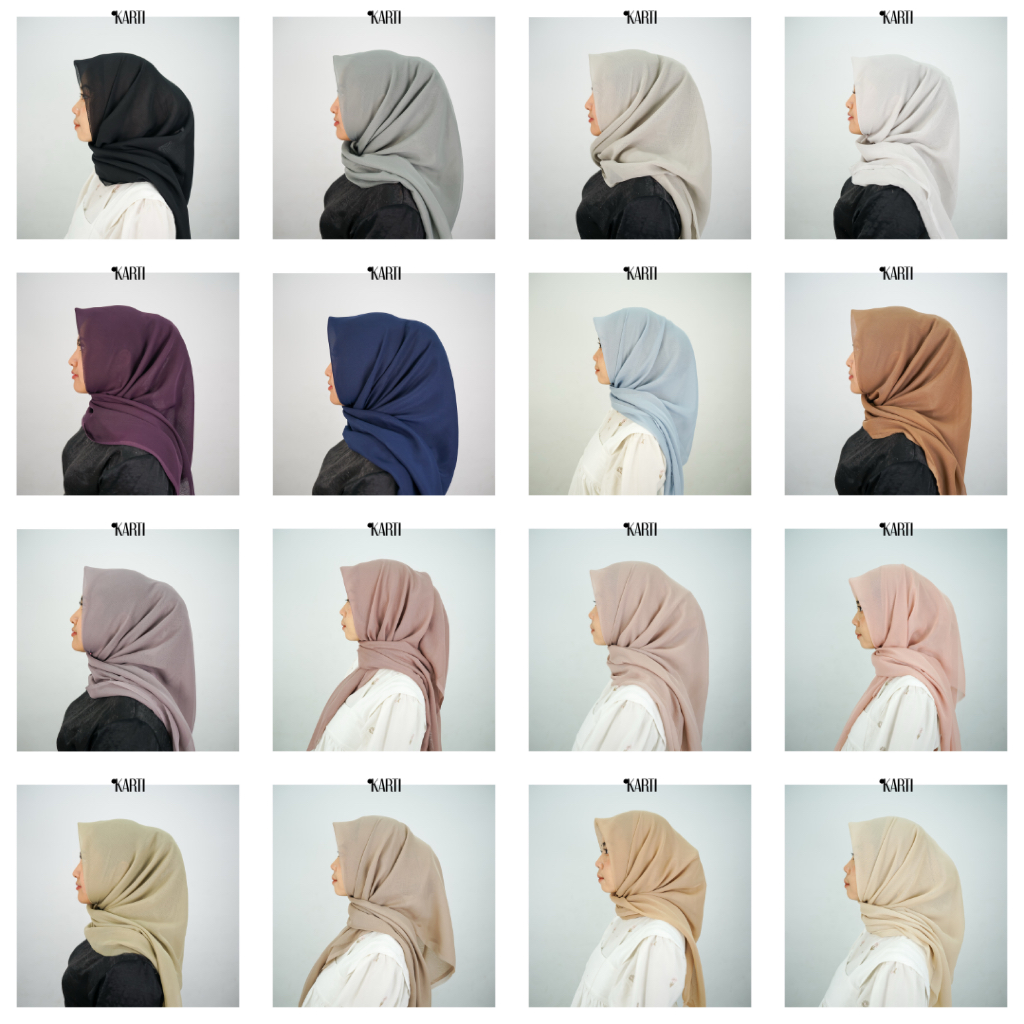 KARTI | HIJAB PARIS JEPANG PREMIUM | HIJAB PARIS SEGI EMPAT | JILBAB PARIS PREMIUM | KERUDUNG PARIS 
