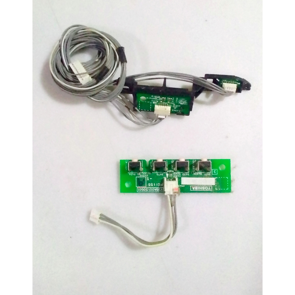 Tombol Menu - IR Sensor Remote TV LED Toshiba 39L4300VJ